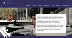 Desktop Screenshot of curatorialleadership.org